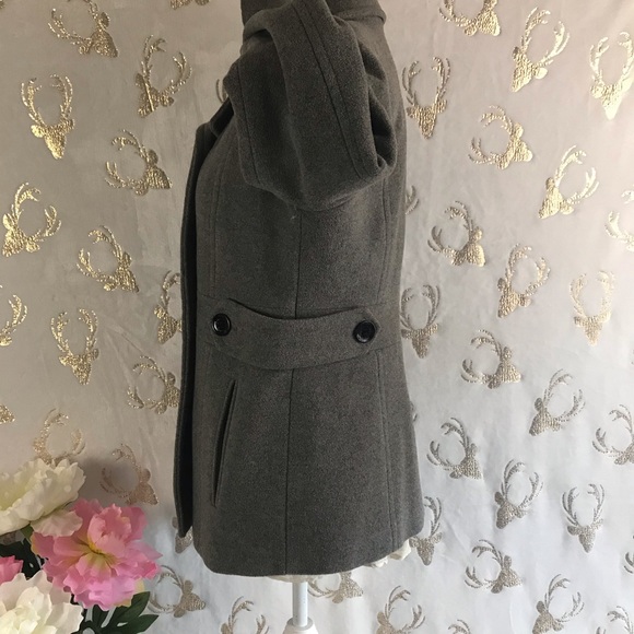 Calvin Klein Gray Coat Sz 6P (Z30) - Picture 4 of 8